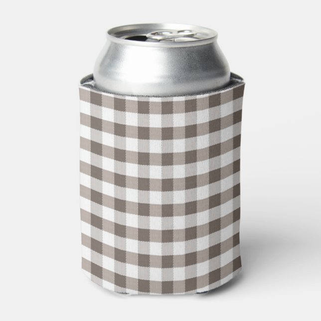Rafraichisseur De Cannettes Brown Table Cloth Pattern (Can devant)