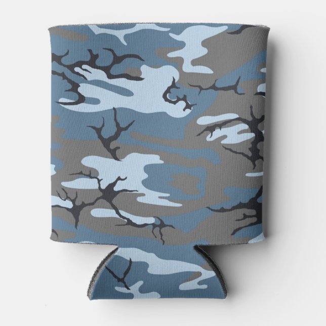 Rafraichisseur De Cannettes Camo bleu (Devant)