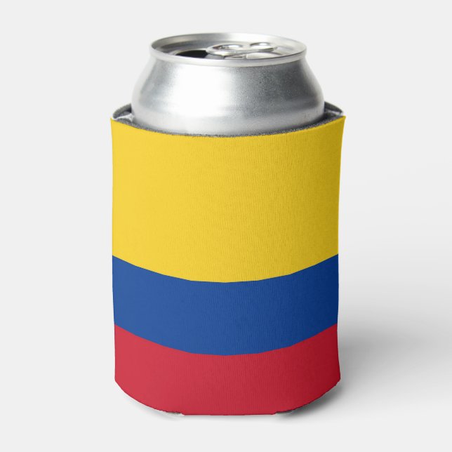 Rafraichisseur De Cannettes Can Cooler avec le drapeau de la Colombie (Can devant)