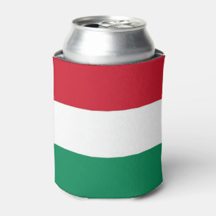 Rafraichisseur De Cannettes Can Cooler avec le drapeau de la Hongrie