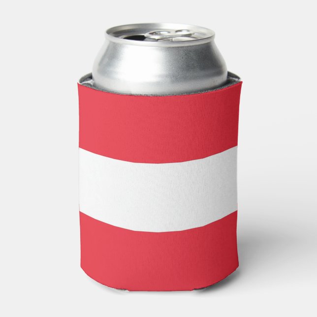 Rafraichisseur De Cannettes Can Cooler avec le drapeau de l'Autriche (Can devant)