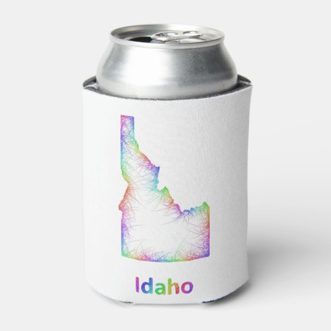 Rafraichisseur De Cannettes Carte Rainbow Idaho (Can devant)