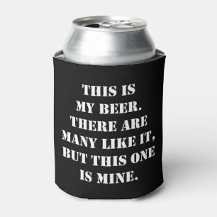 Rafraichisseur De Cannettes C'est mon slogan de bière
