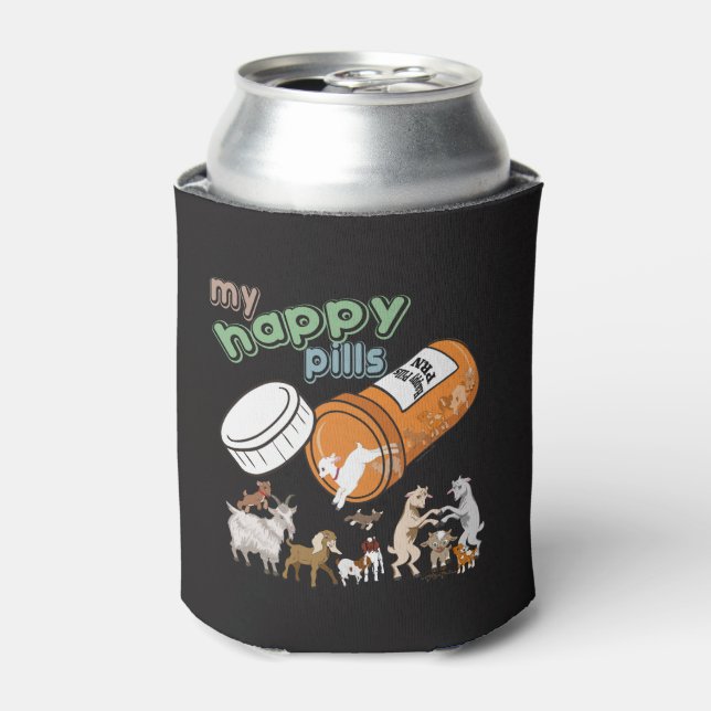 Rafraichisseur De Cannettes CHÈTES FUNNY | My Happy Pills GetYerGoat (Can devant)