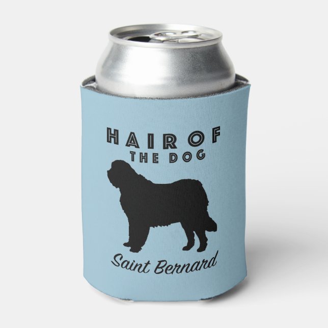 Rafraichisseur De Cannettes Cheveux du chien - Saint Bernard Can Cooler (Can devant)