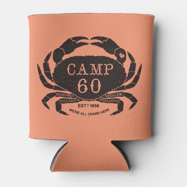 Rafraichisseur De Cannettes Coozie de crabe (Devant)