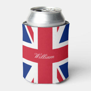 Rafraichisseur De Cannettes Drapeau britannique Union Jack Personnalisé