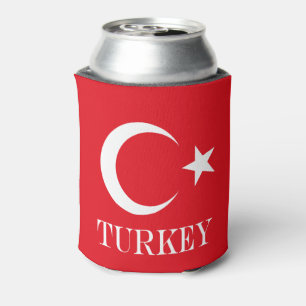 Rafraichisseur De Cannettes Drapeau de la Turquie