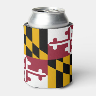 Rafraichisseur De Cannettes drapeau du Maryland, drapeau de l'état américain