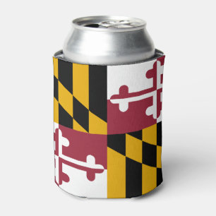 Rafraichisseur De Cannettes Drapeau du Maryland, drapeau d'état américain