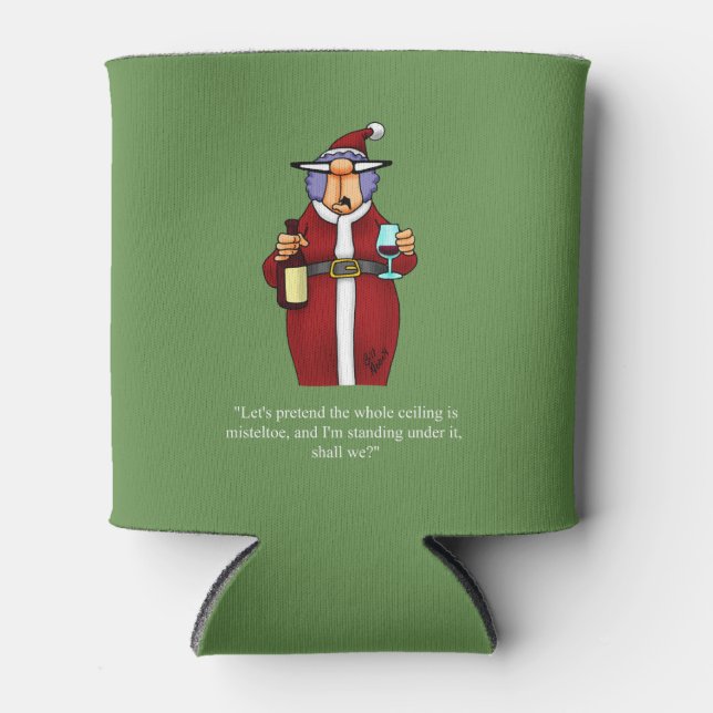 Rafraichisseur De Cannettes Drôle Humour Noël peut refroidir cadeau (Devant)