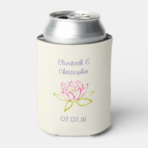 Rafraichisseur De Cannettes Fleur Lotus / Mariage Lily d'eau Faveur
