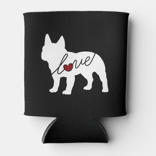 Rafraichisseur De Cannettes French Bulldog Love (Devant)