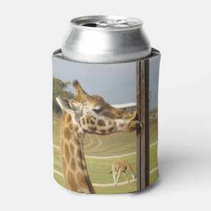 Rafraichisseur De Cannettes Giraffe Pucker Up Kisses,