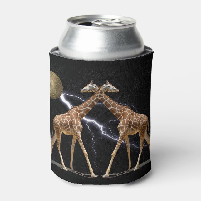 RAFRAICHISSEUR DE CANNETTES GIRAFFES COSMIQUES (Can devant)