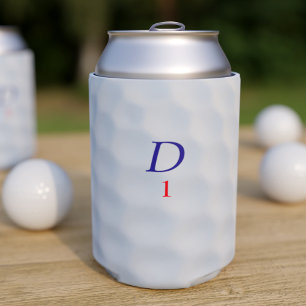 Rafraichisseur De Cannettes Golfer Dad Dimple Monogram Golf Ball