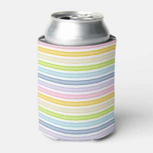 Rafraichisseur De Cannettes Grandes Têtes Pastel Arc-en-ciel
