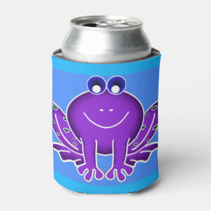 Rafraichisseur De Cannettes grenouille pourpre de sourire