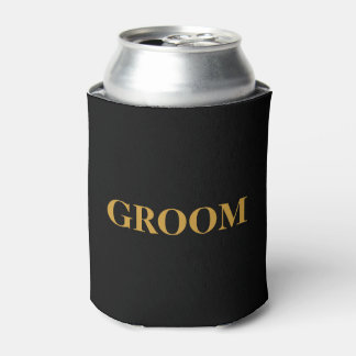 Rafraichisseur De Cannettes GROOM Pour Lui Mariage Noir