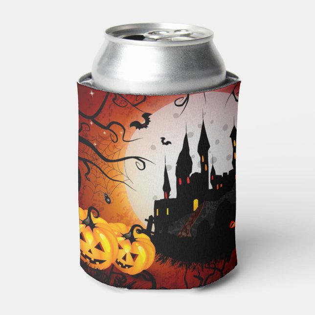 Rafraichisseur De Cannettes Halloween peut refroidir/scène hantée (Can devant)
