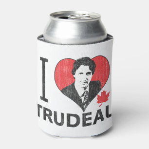 Rafraichisseur De Cannettes I coeur Trudeau