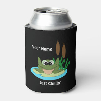 Rafraichisseur De Cannettes Juste Chillin Grenouille peut refroidir