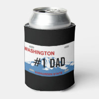 La plaque d'immatriculation DAD Washington #1 peut