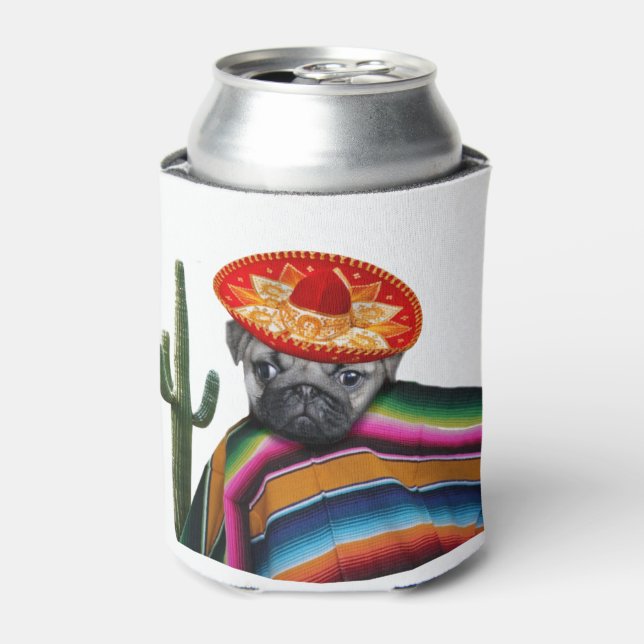 Rafraichisseur De Cannettes Le chien carlin mexicain peut refroidir (Can devant)
