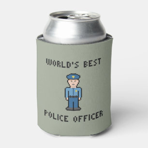 Rafraichisseur De Cannettes Le meilleur policier du pixel du monde
