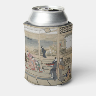 Rafraichisseur De Cannettes Le monogramme sur mesure d'Utamaro peut refroidir