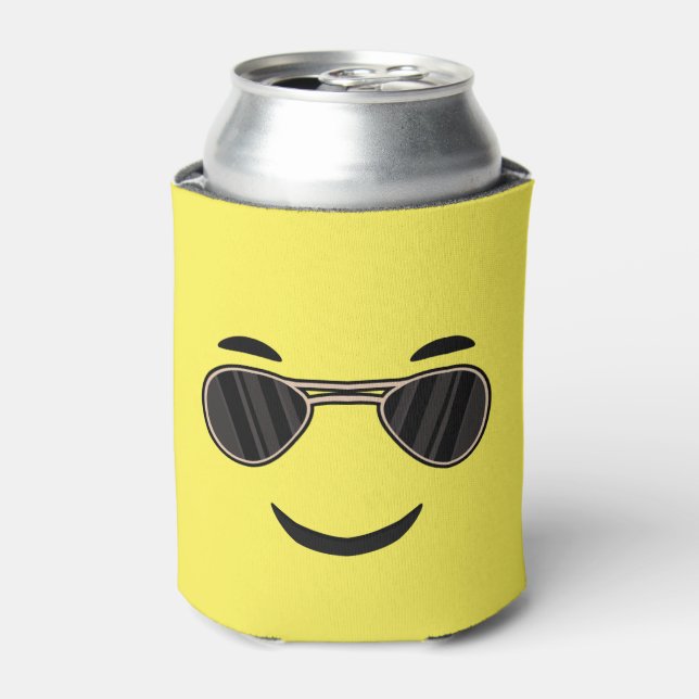 Rafraichisseur De Cannettes Lunettes de soleil Emoji (Can devant)