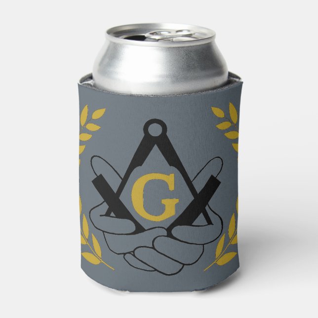 Rafraichisseur De Cannettes Masonic Can Koozy (Can devant)