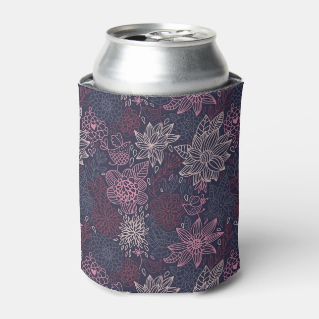 Rafraichisseur De Cannettes Modèle floral 4 2 (Can devant)