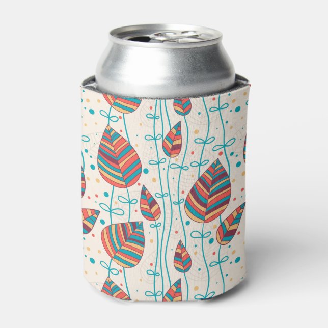 Rafraichisseur De Cannettes Modèle floral 5 (Can devant)