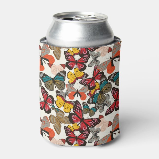 Rafraichisseur De Cannettes Modèle floral rétro 3 (Can devant)