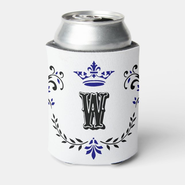 Rafraichisseur De Cannettes Monogramme de couronne 'W' (Can Dos)