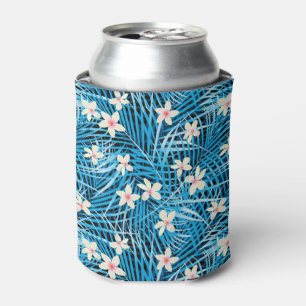Rafraichisseur De Cannettes Motif bleu de palmettes