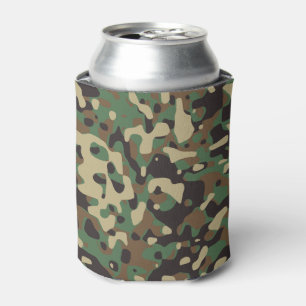 Rafraichisseur De Cannettes Motif de camouflage de forêt de style chasseur trè