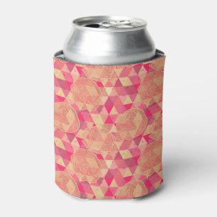 Rafraichisseur De Cannettes Motif géométrique de fleur