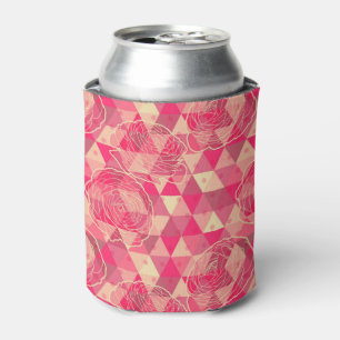 Rafraichisseur De Cannettes Motif géométrique de fleur