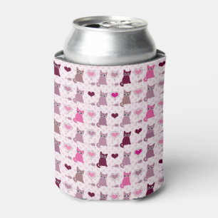 Rafraichisseur De Cannettes Motif mignon de filles de chaton
