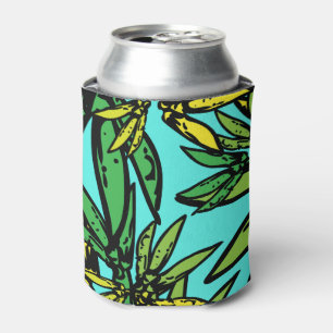Rafraichisseur De Cannettes Motif Plante Tropical Exotic