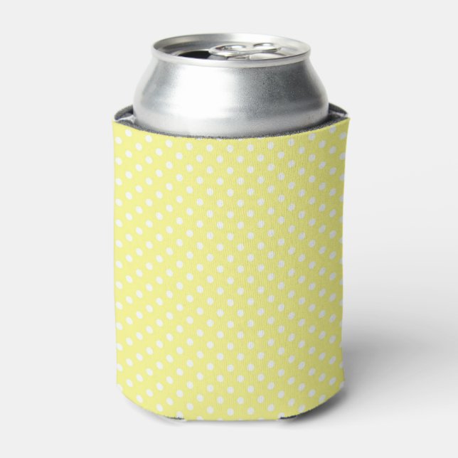 Rafraichisseur De Cannettes Motif Pois blanc clair (Can devant)