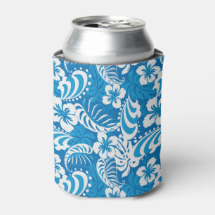Rafraichisseur De Cannettes Motif tropical de ketmie