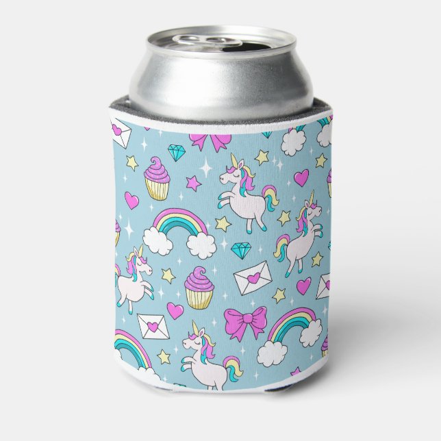 Rafraichisseur De Cannettes Motif Unicorn mignon (Can Dos)