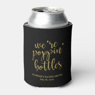 Rafraichisseur De Cannettes Nous sommes Poppin' Bottles Gold Parties scintilla