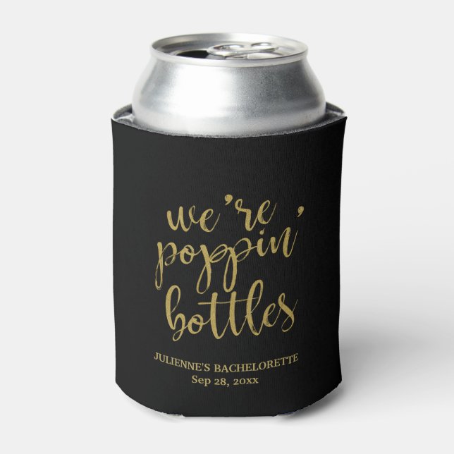 Rafraichisseur De Cannettes Nous sommes Poppin' Bottles Gold Parties scintilla (Can devant)