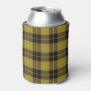 Rafraichisseur De Cannettes Old Scotsman Clan Barclay robe Tartan Jaune