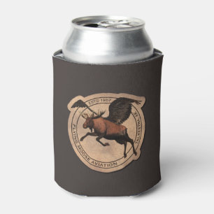 Rafraichisseur De Cannettes Patch Flying Moose Aviation