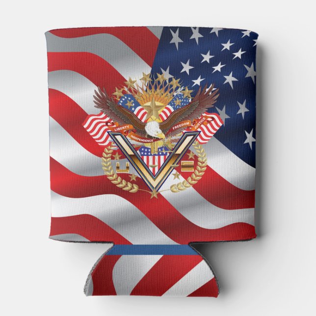 Rafraichisseur De Cannettes Patriotique 2 mêmes conceptions (Dos)